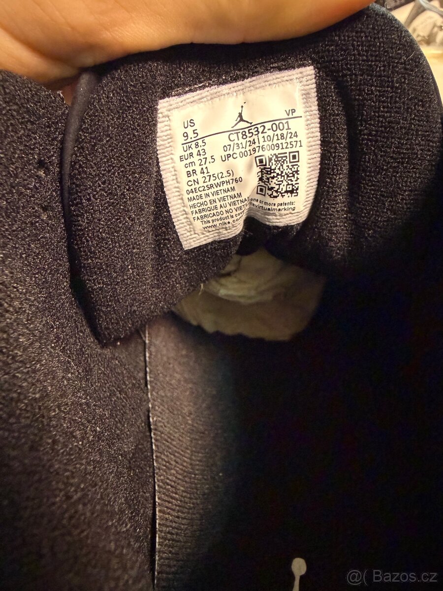 Prodám Jordan 3 Black cat - 5