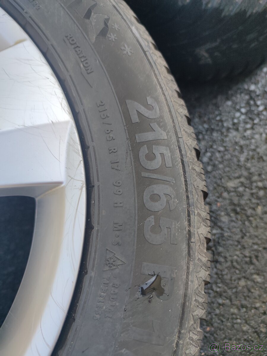 Alu kola 5x112 R17 215/65 - 5
