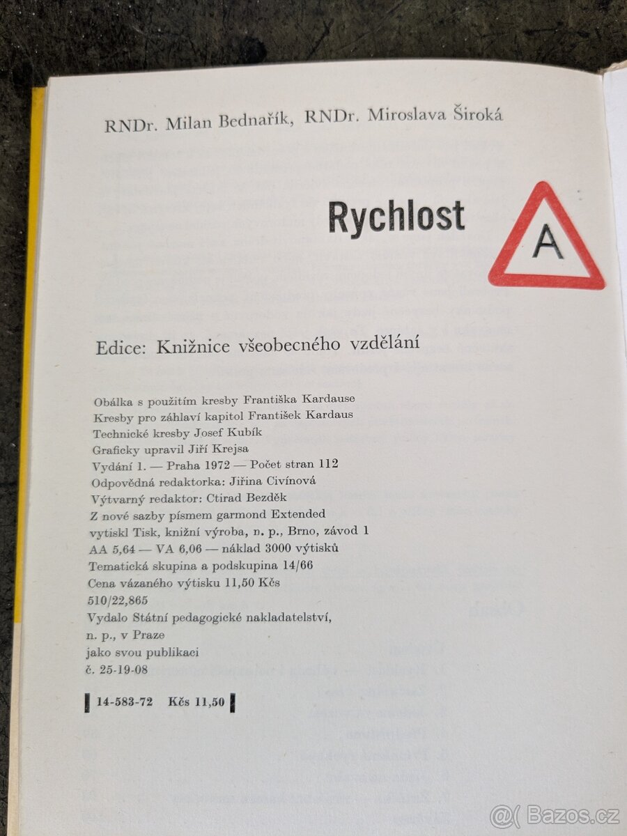 Kniha Rychlost a bezpečná jízda - 5