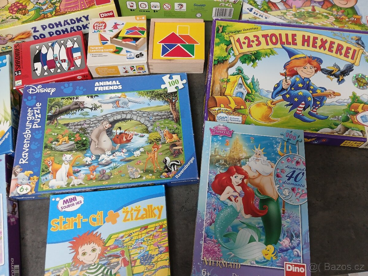 Deskové hry + puzzle - 5