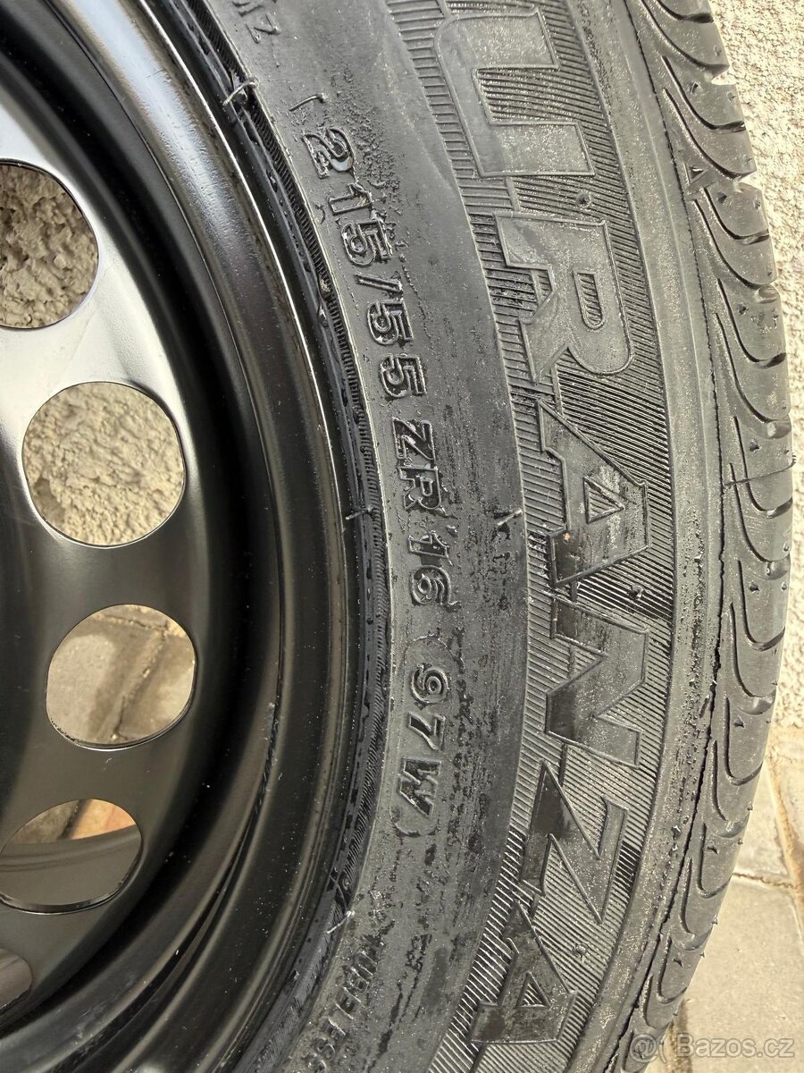 Rezerva dojezdové kolo R16 5x112. - 5