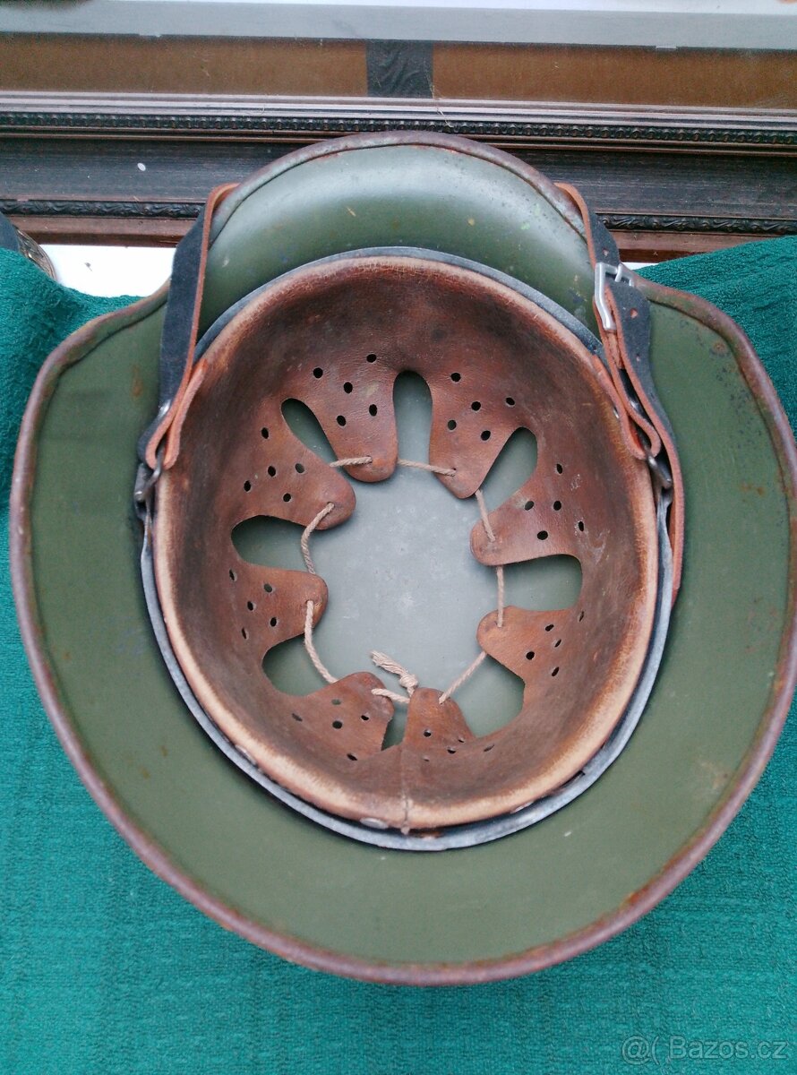 Německá helma M40-Zimmerit kamuflage - 5