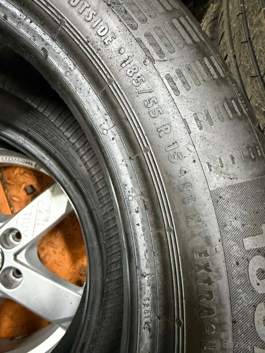 185/55r15 letní pneu - 5