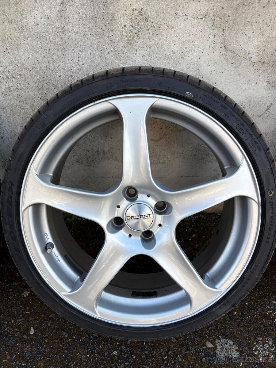 Alu. kola obuté 4x100 215/35 R18 - 5