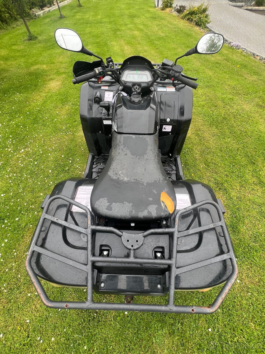 Prodám čtyřkolku GOES 550S – 495 ccm, tažné, naviják, kufr