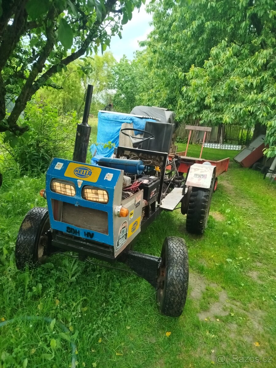 Malotraktor domácí výroby - 5