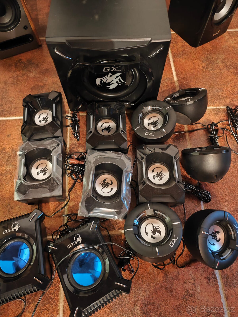 5.1sestava Genius SW-HF5.1 4500 v2-125W + 15 dalsich repro - 5