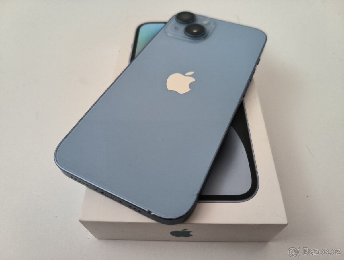 apple iphone 14 128gb Blue 100% Batéria - 5