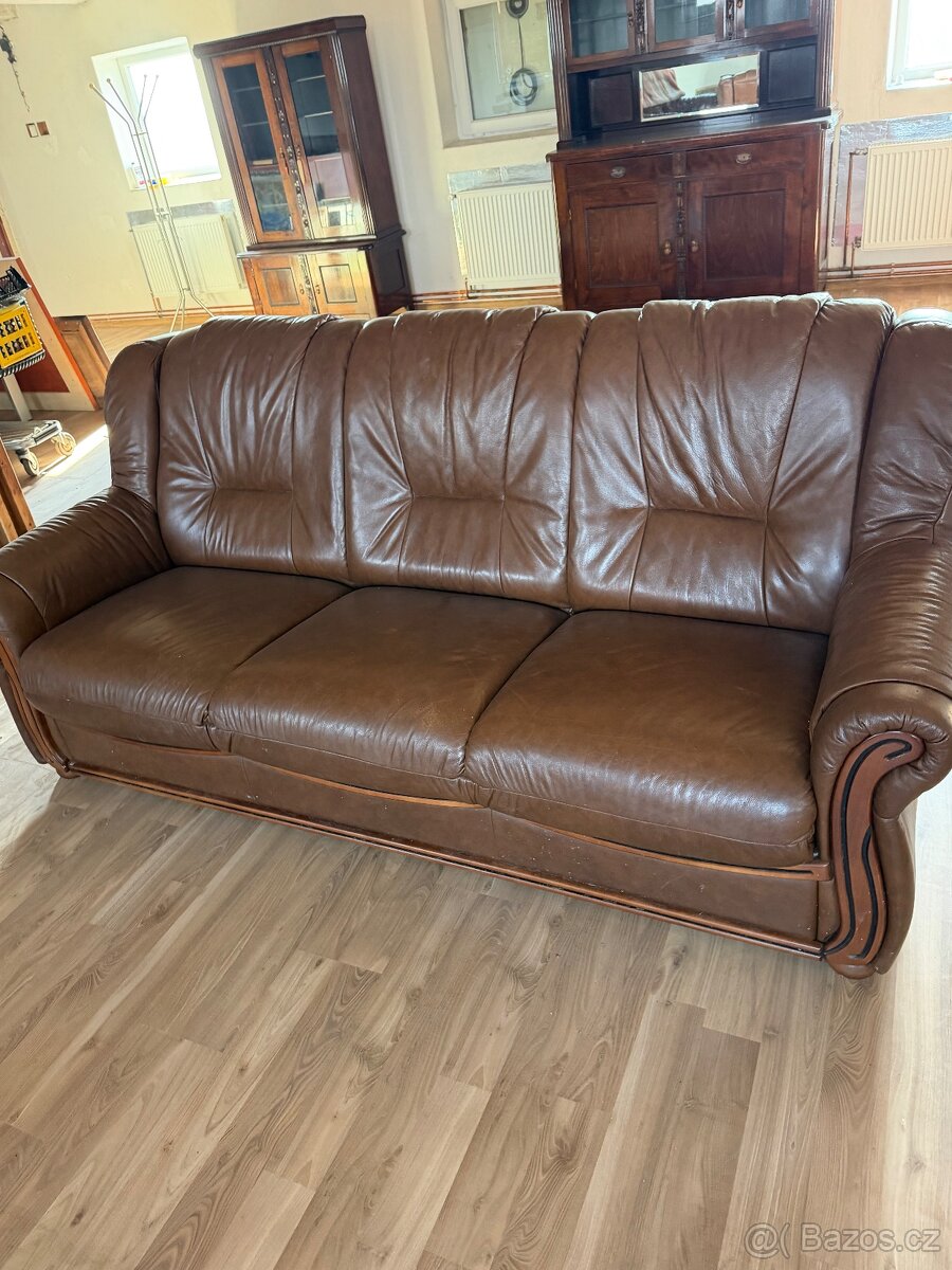 Kožená sedačka - 5