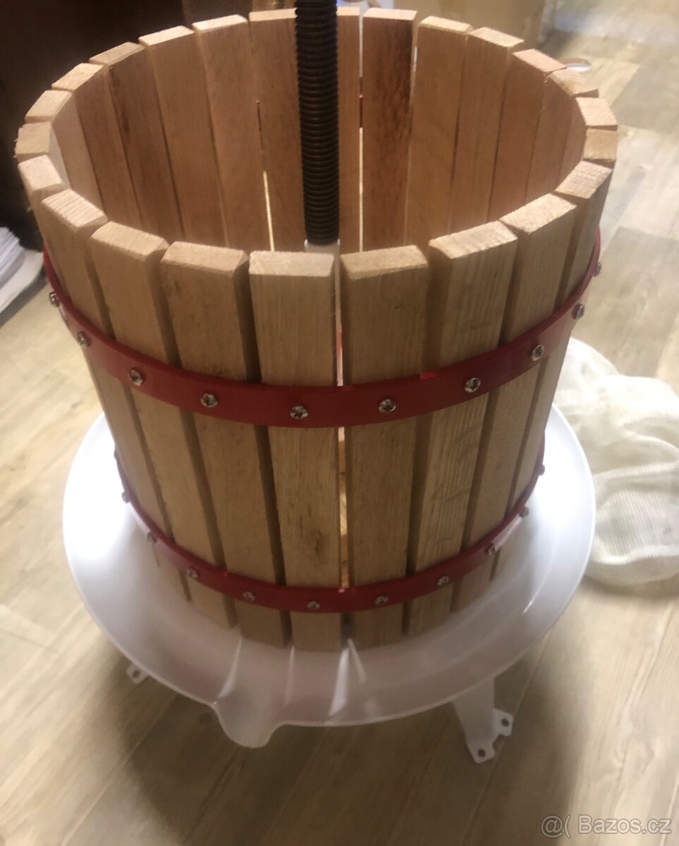 Lis na ovoce 12 litrů, těžky a kvalitní lis - 5