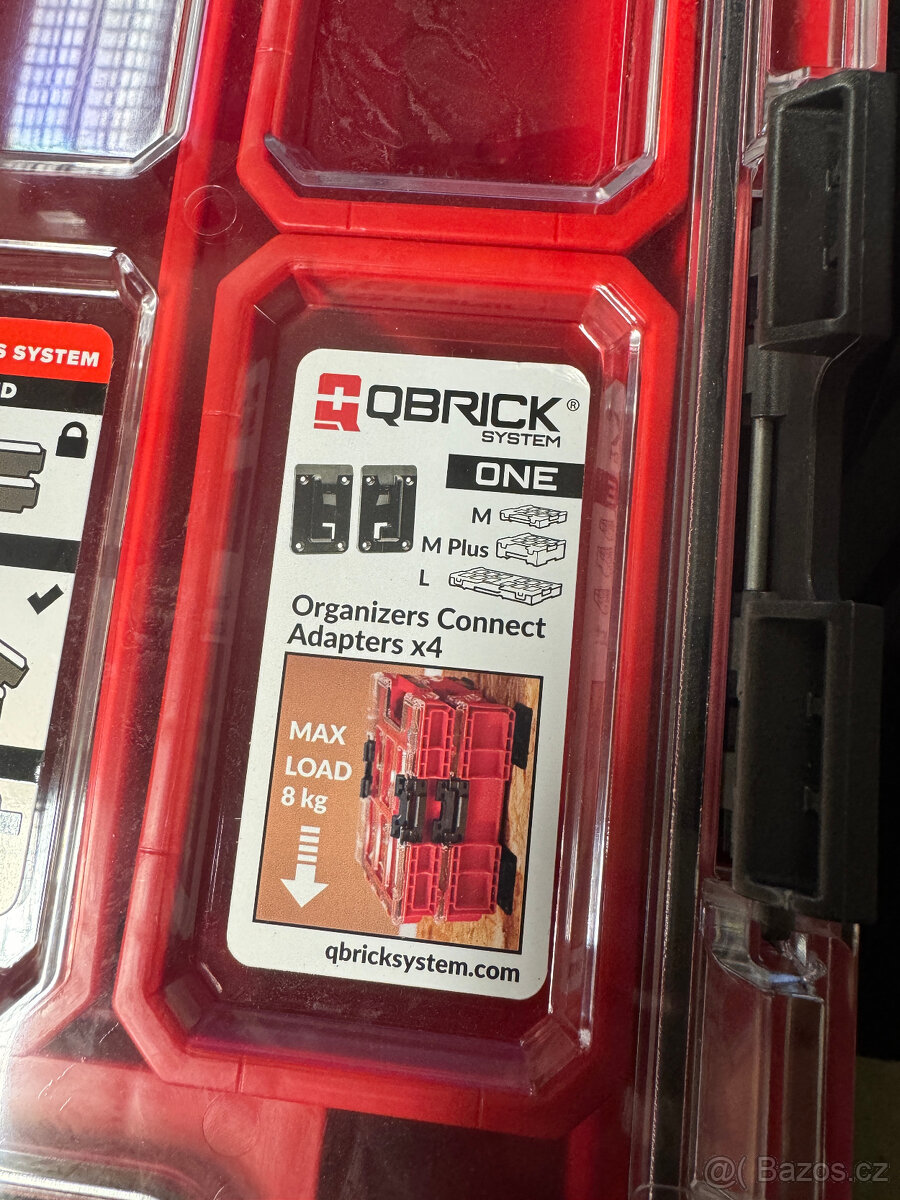 Box na nářadí Qbrick ONE RED Organizer M Plus - 5