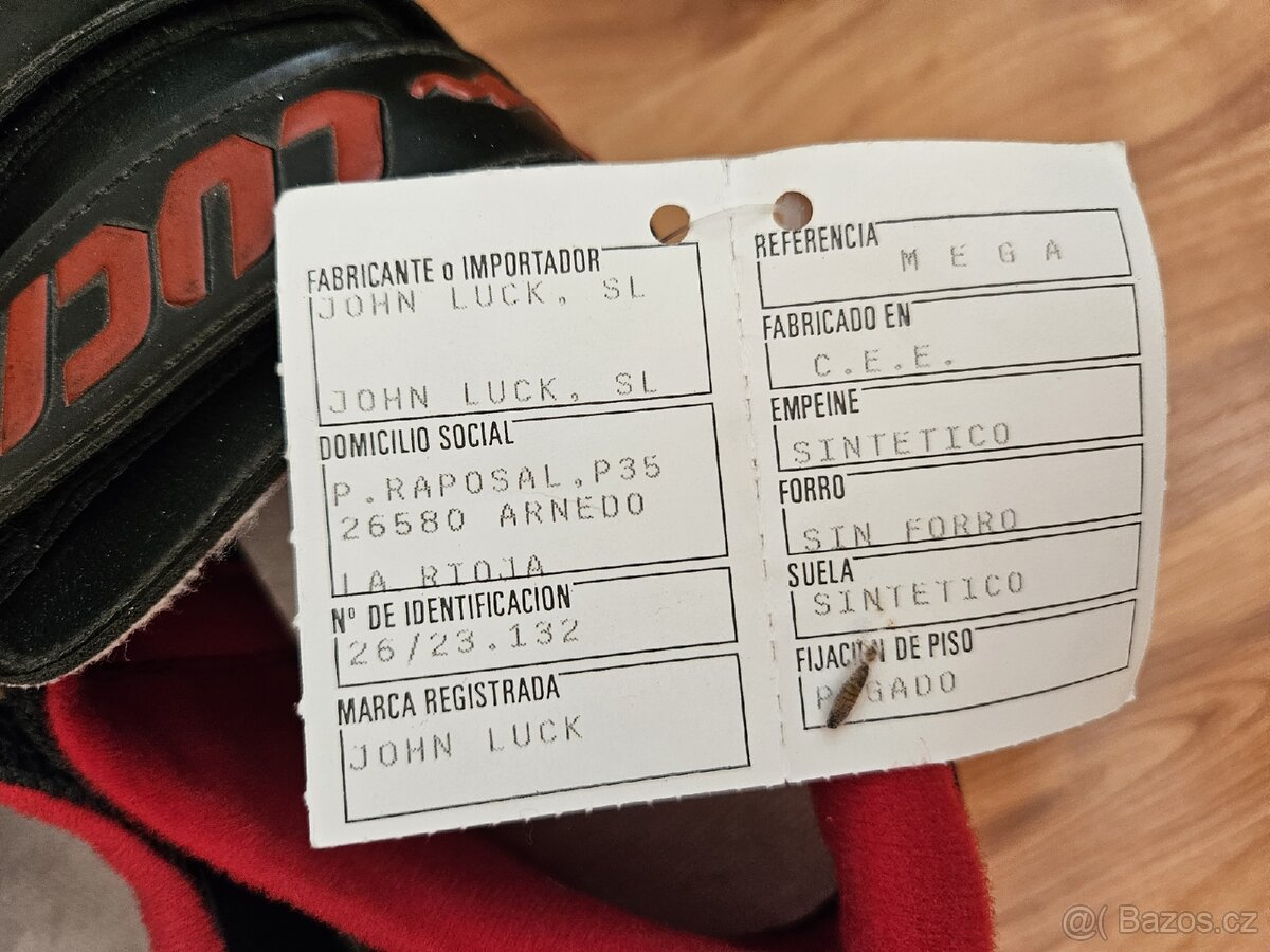 Retro cyklistické tretry John Luck Mega - 5