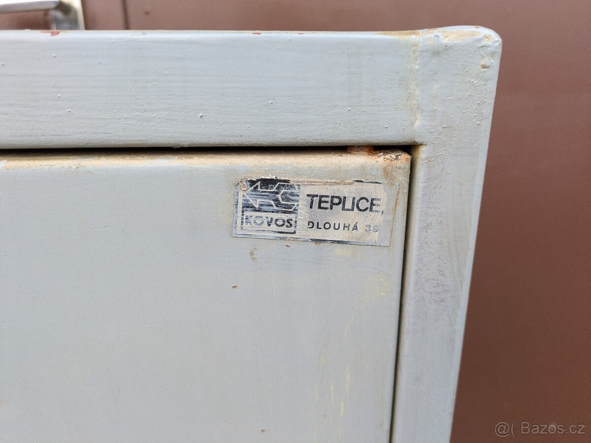 Plechová skříňka Kovos Teplice - 5