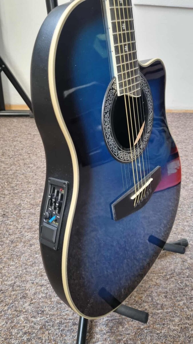 Prodám elektroakustiku Harley Benton HBO-600TB. - 5