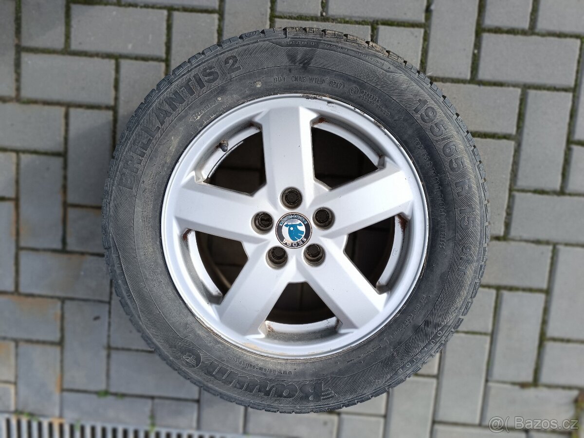 Disky s pneu 5x100 195/65/r15 - 5