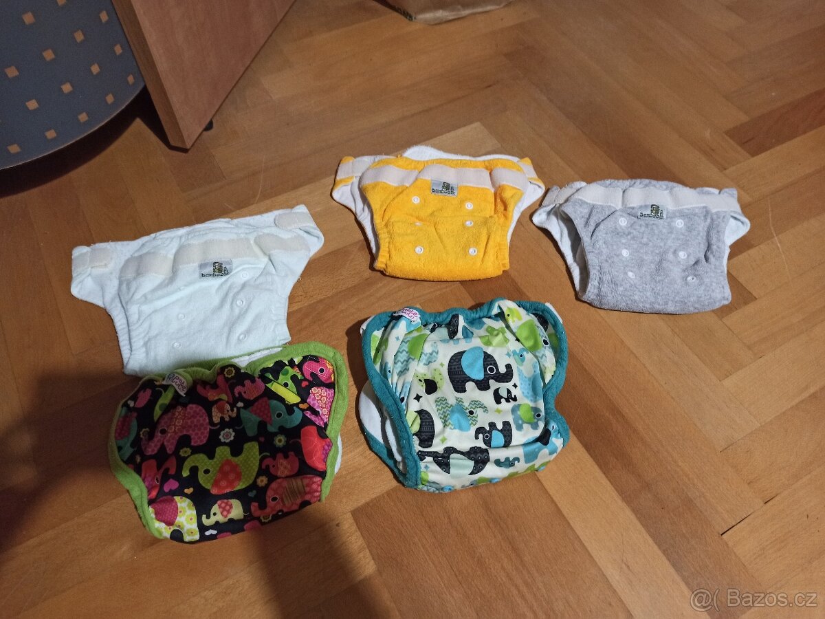 Látkové pleny Bamboolik - 5