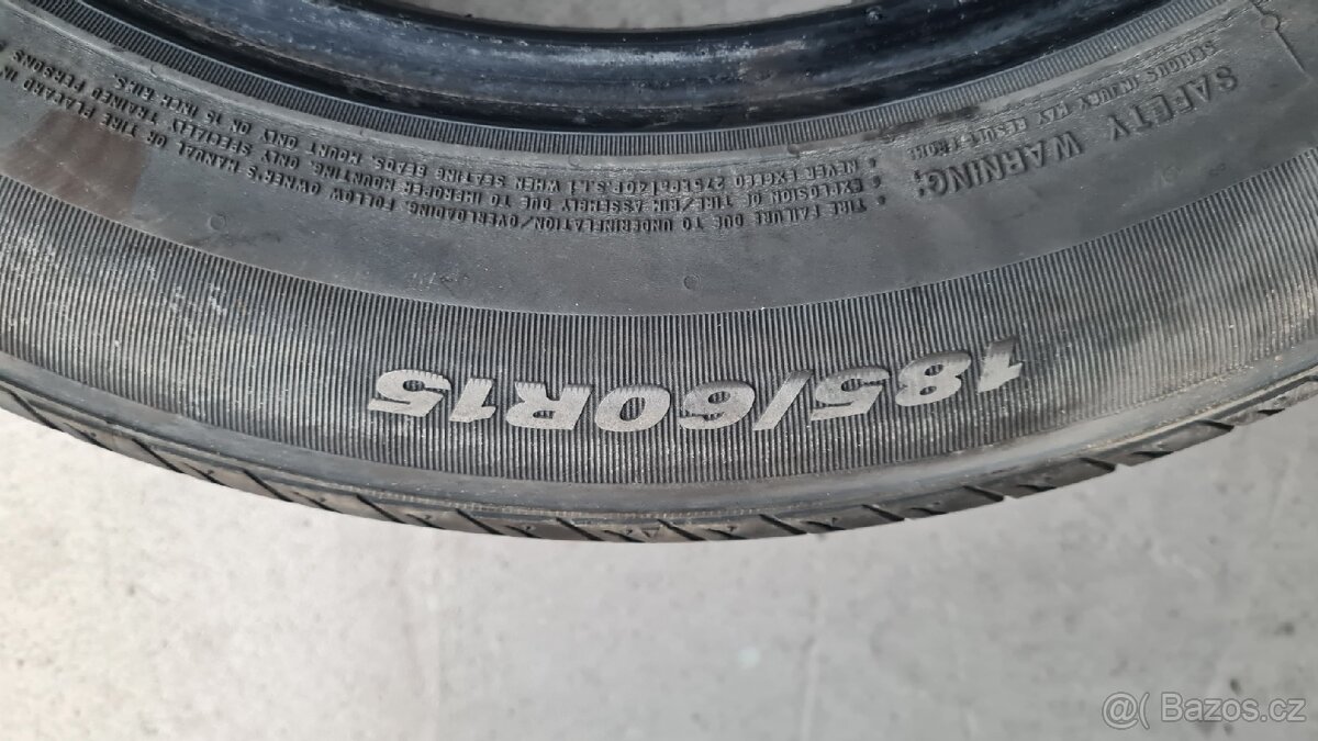 4x letní pneu 185/60 R15 - 5
