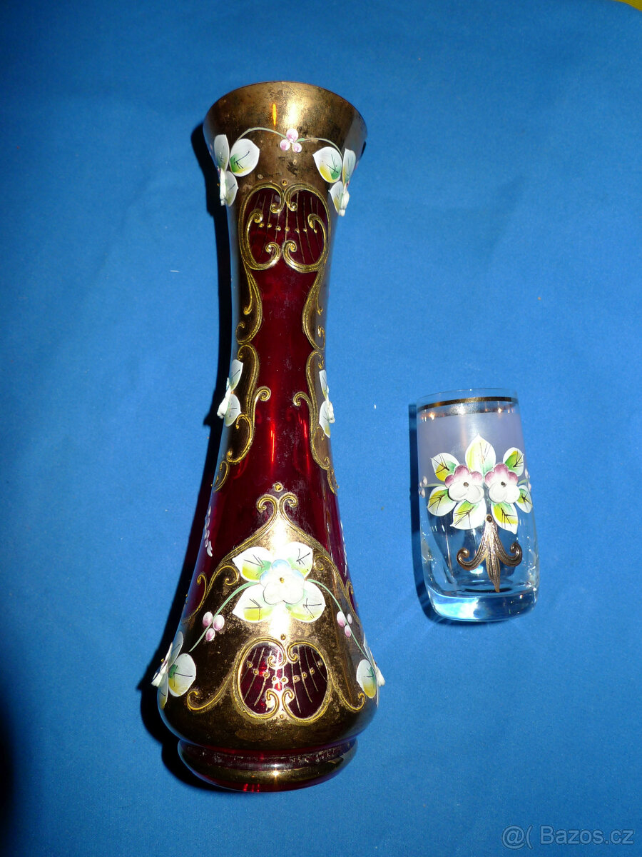 Retro porcelan, raminka a zaluzie - 5