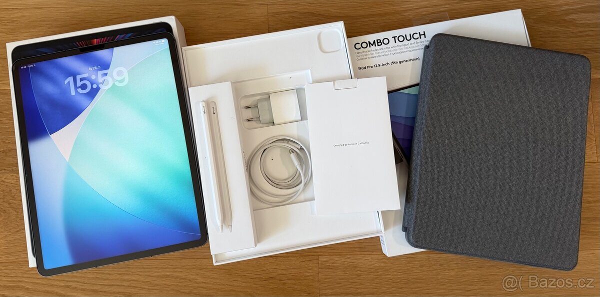 Apple iPad Pro 12.9 M1 Cellular 128 GB SG, Pencil, kláv. - 5