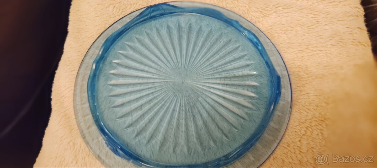 Skleněné mísy z litého těžkého skla - 5