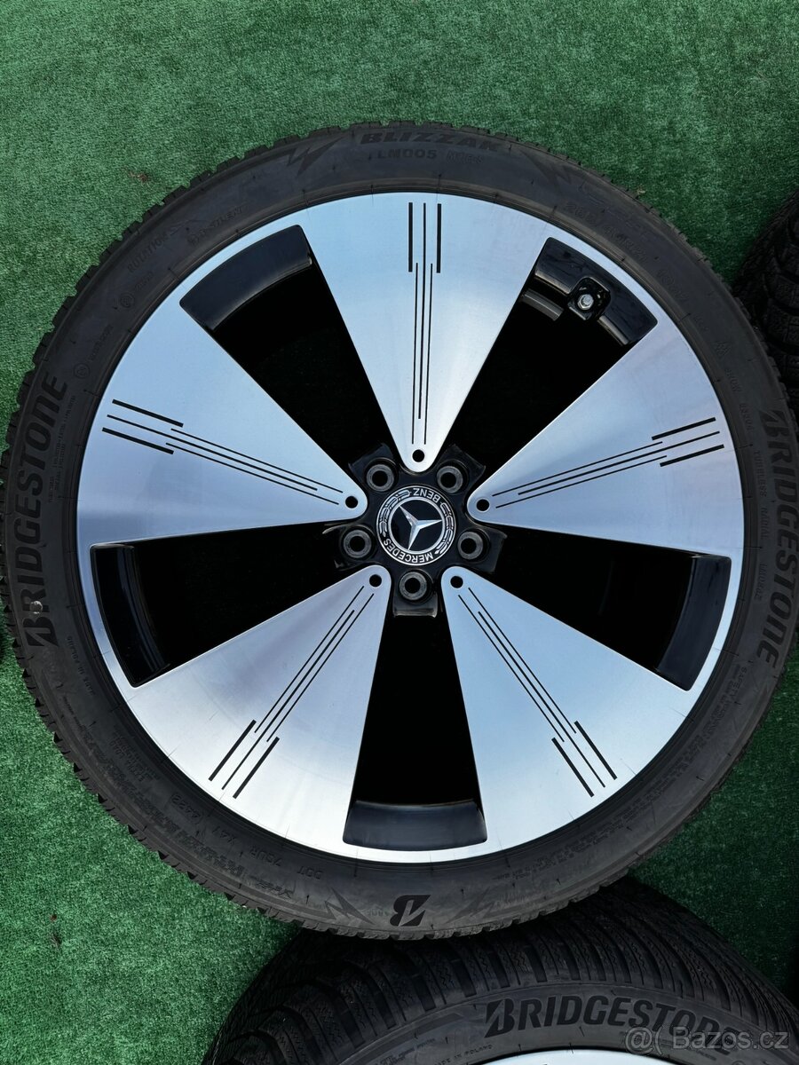 Originál alu kola Mercedes EQS X297 R21 zimní - 5
