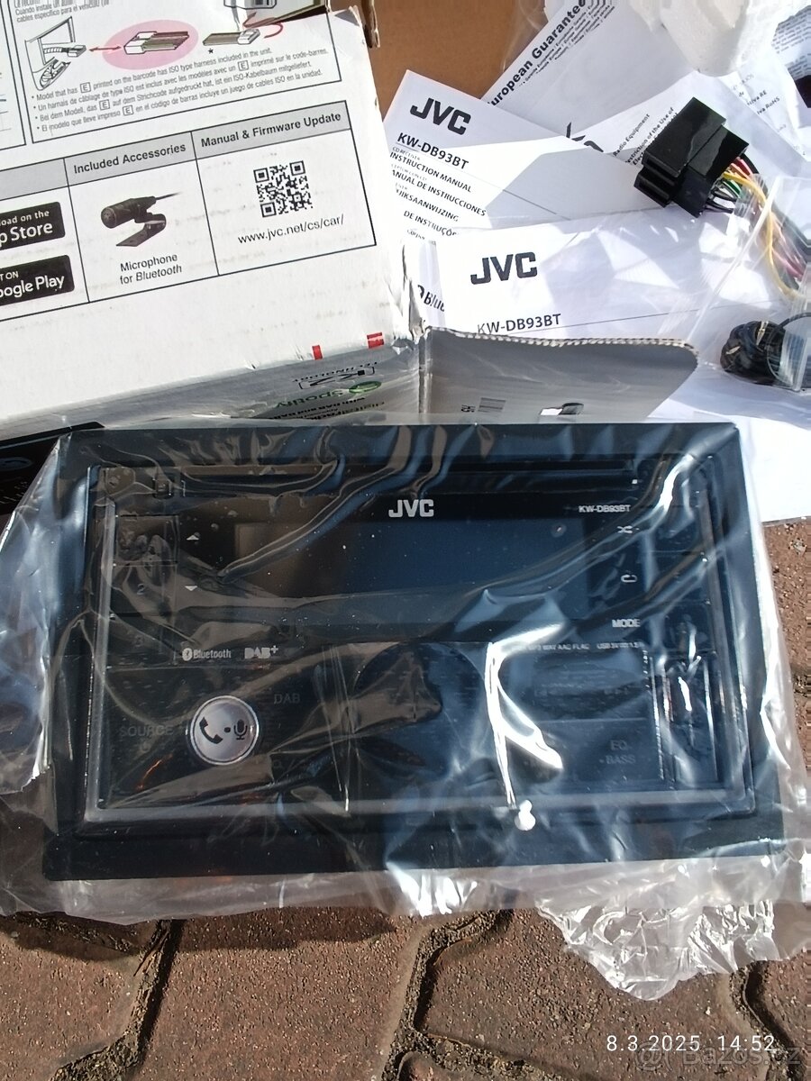 autorádio JVC KW-863BT, nové - 5