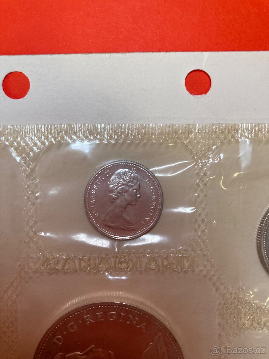 Prodám kanadskou sadu mincí – 1965, UNC 🇨🇦 - 5