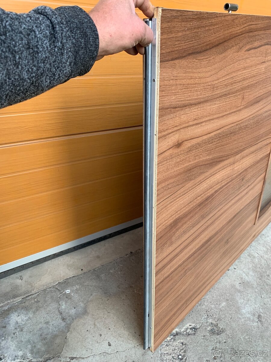 Interiérové dveře 90 L s padací prahovou lištou - 5