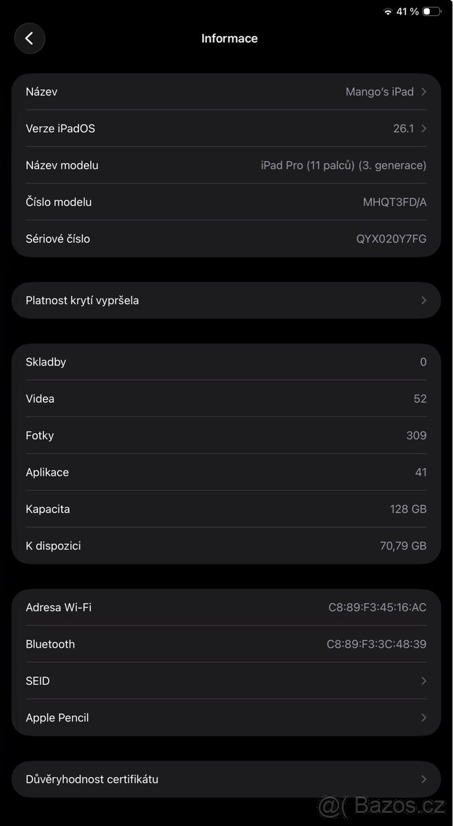 Apple iPad Pro 11” M1 + Apple Pencil + Smart Folio - 5