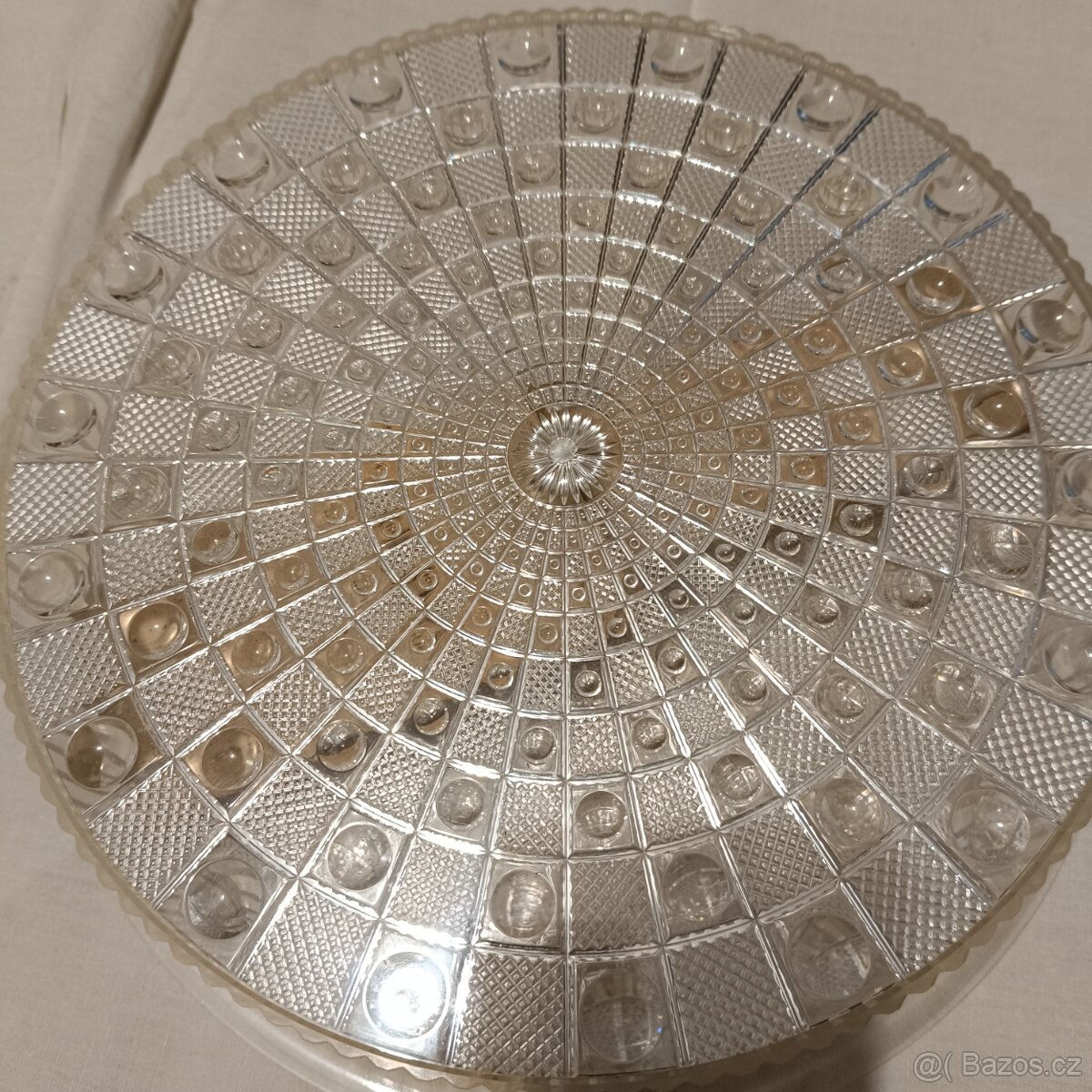 Staré nové retro sklo porcelán - 5