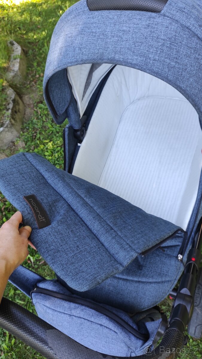 Kočárek Noordi Fjordi Jeans Blue - 5