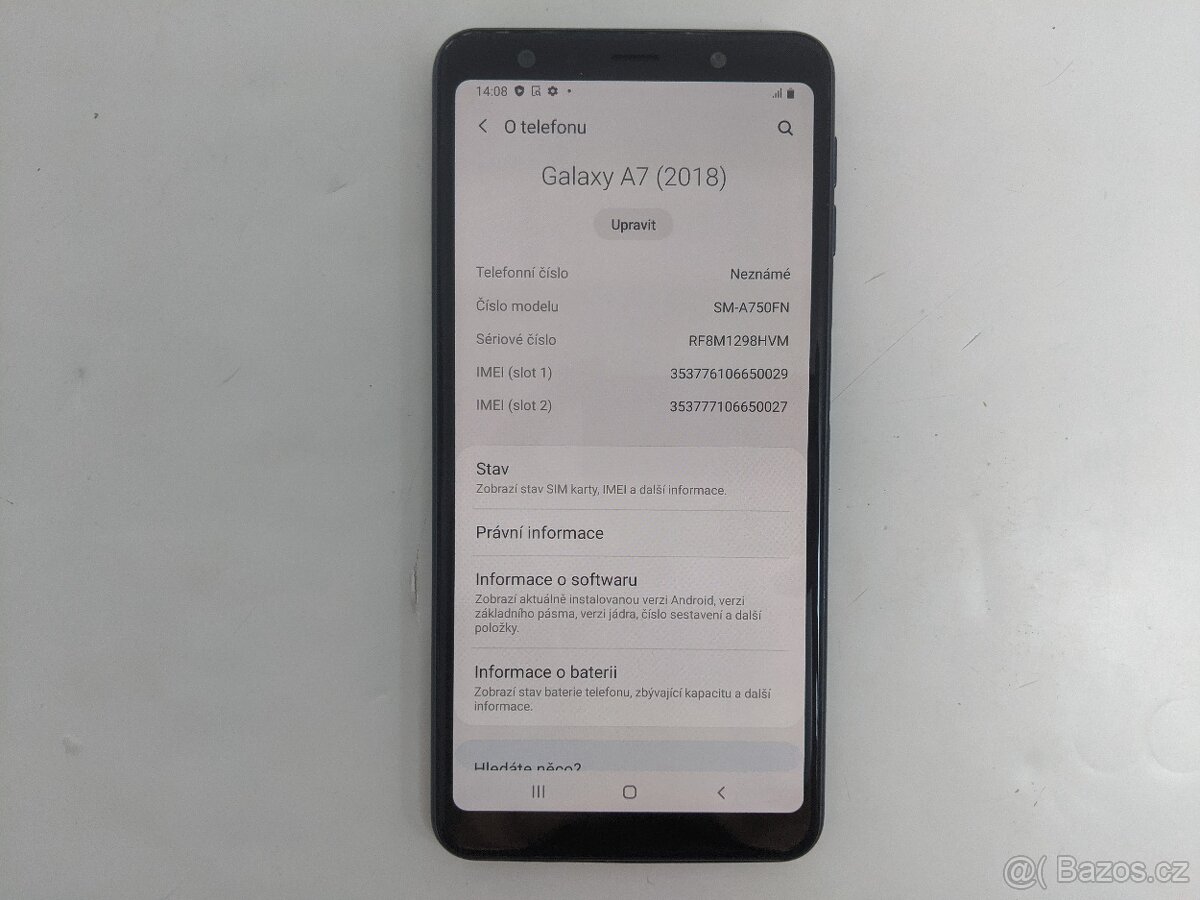 Samsung Galaxy A7 (2018) 4/64gb Black. Záruka 6 měsíců. - 5