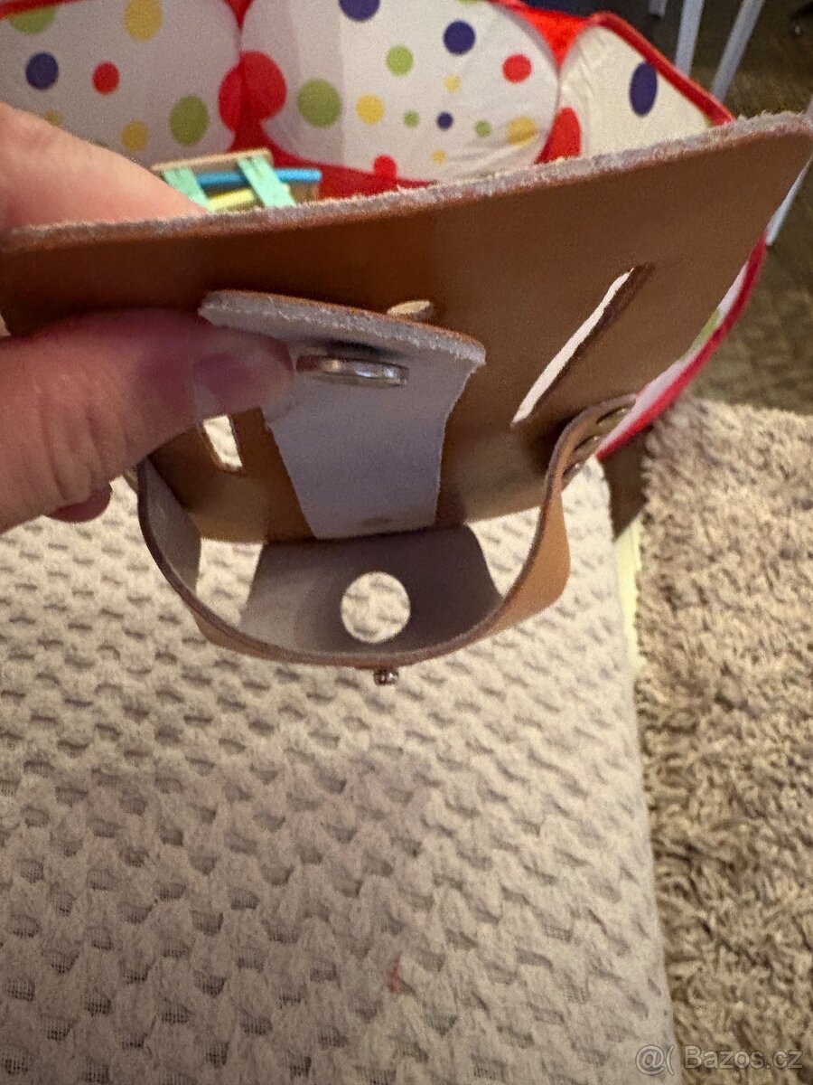 Prodám kožené pouzdro holster na pásek u kalhot na kladivo - 5