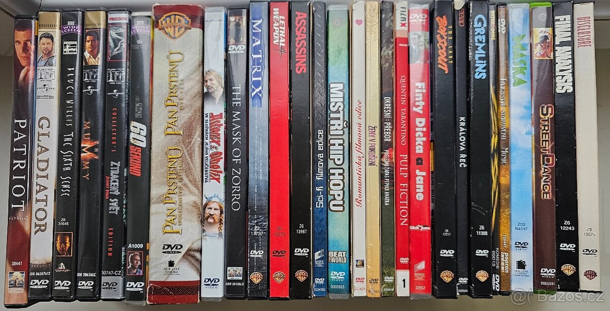PRODÁM SADU 29 KS ORIGINÁLNÍCH DVD - 5