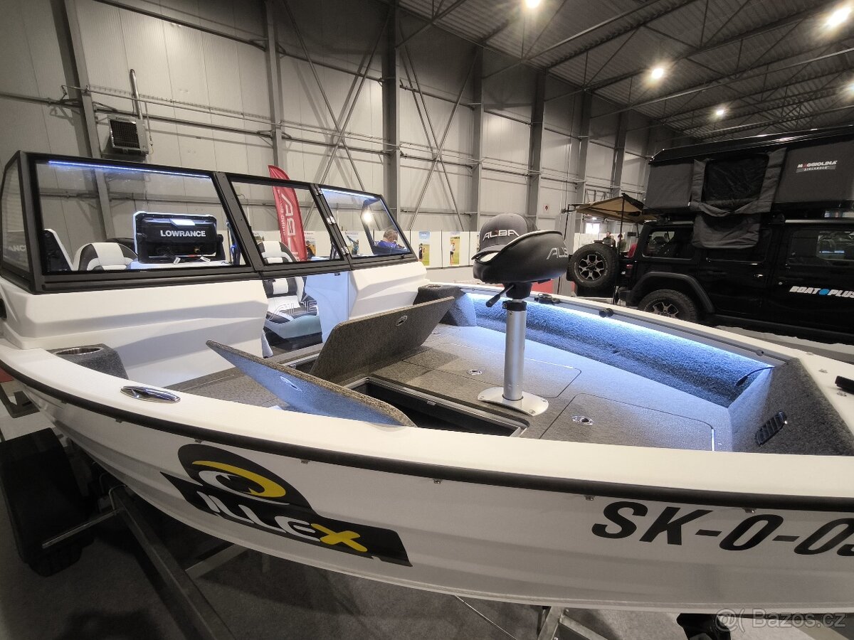 Prodám špičkový rybářský hliníkový člun ALBA 460 - 5