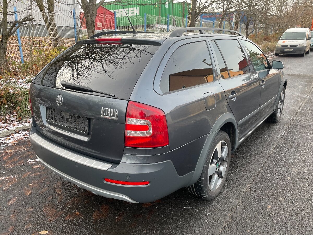 skoda octavia Scout combi 2.0 tdi r.v 2008 webasto - 5