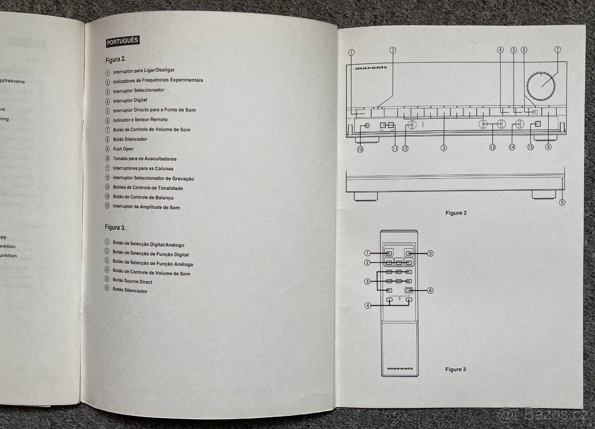 Zesilovač Marantz PM-75 User Guide návod k obsluze - 5