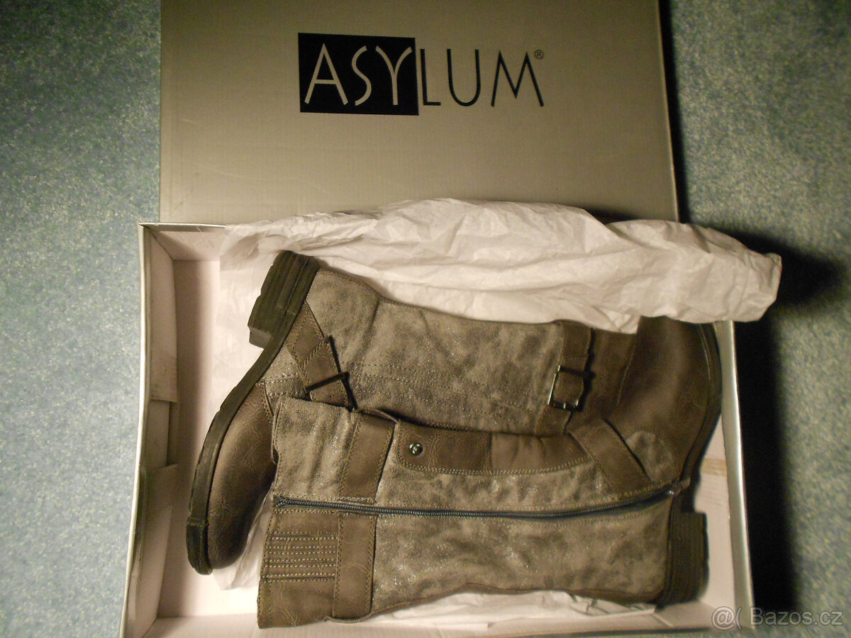 Dívčí dámské kozačky vel. 36 Asylum - 5