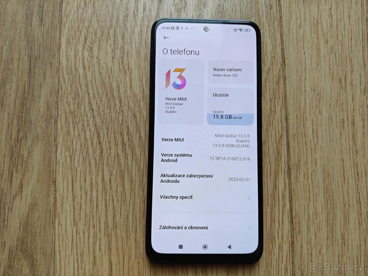 Xiaomi Redmi Note 10S- 6GB/64GB/ Onyx Gray - 5