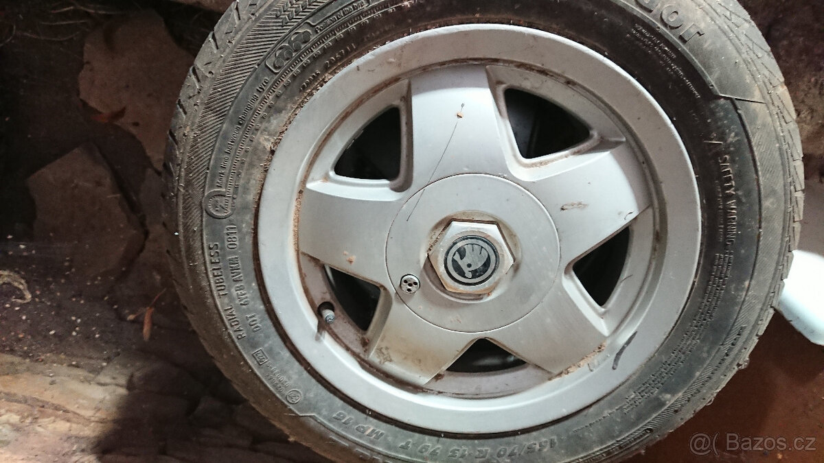 Alu kola disky Favorit Forman R13 Silver line - 5