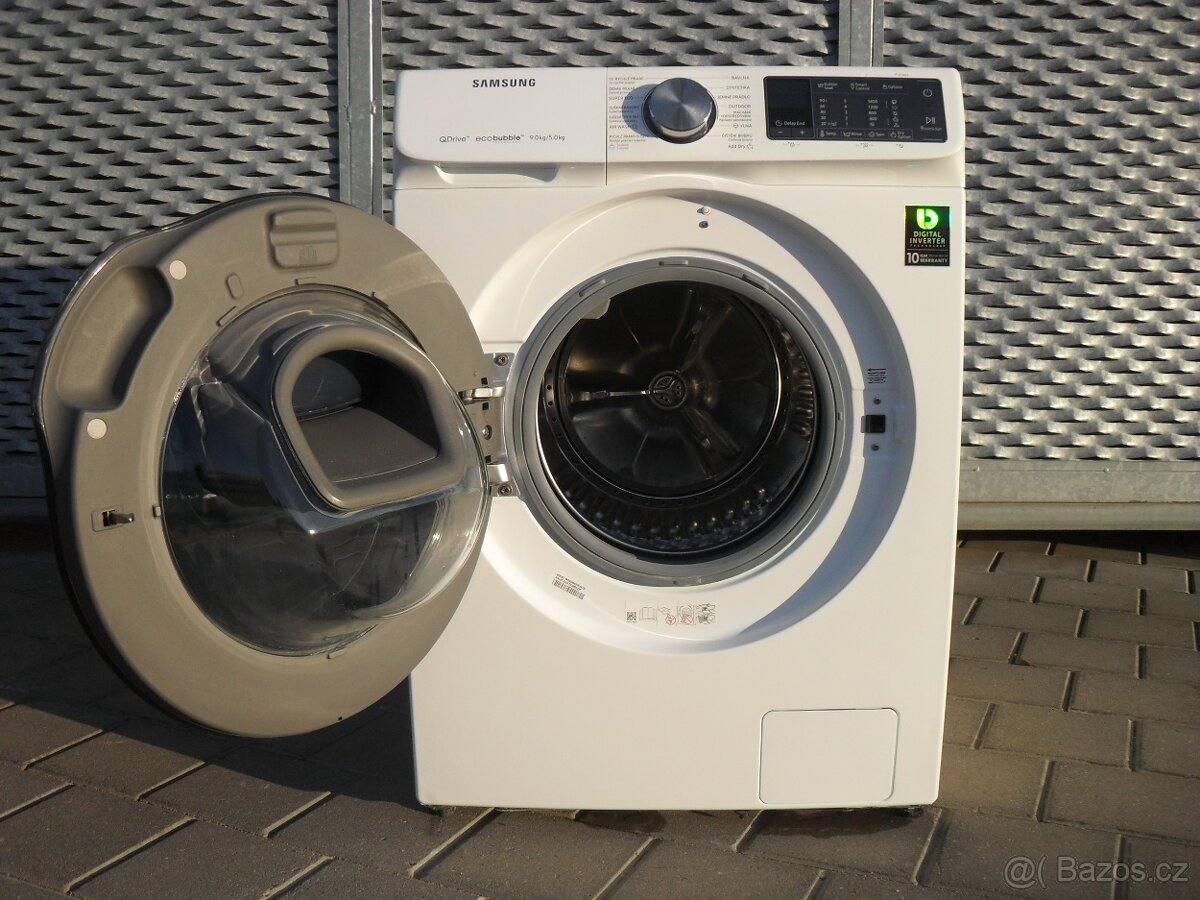 PRAČKA SE SUŠIČKOU SAMSUNG 9+5KG,APKA,DVÍŘKA ADDWASH, tř.A - 5