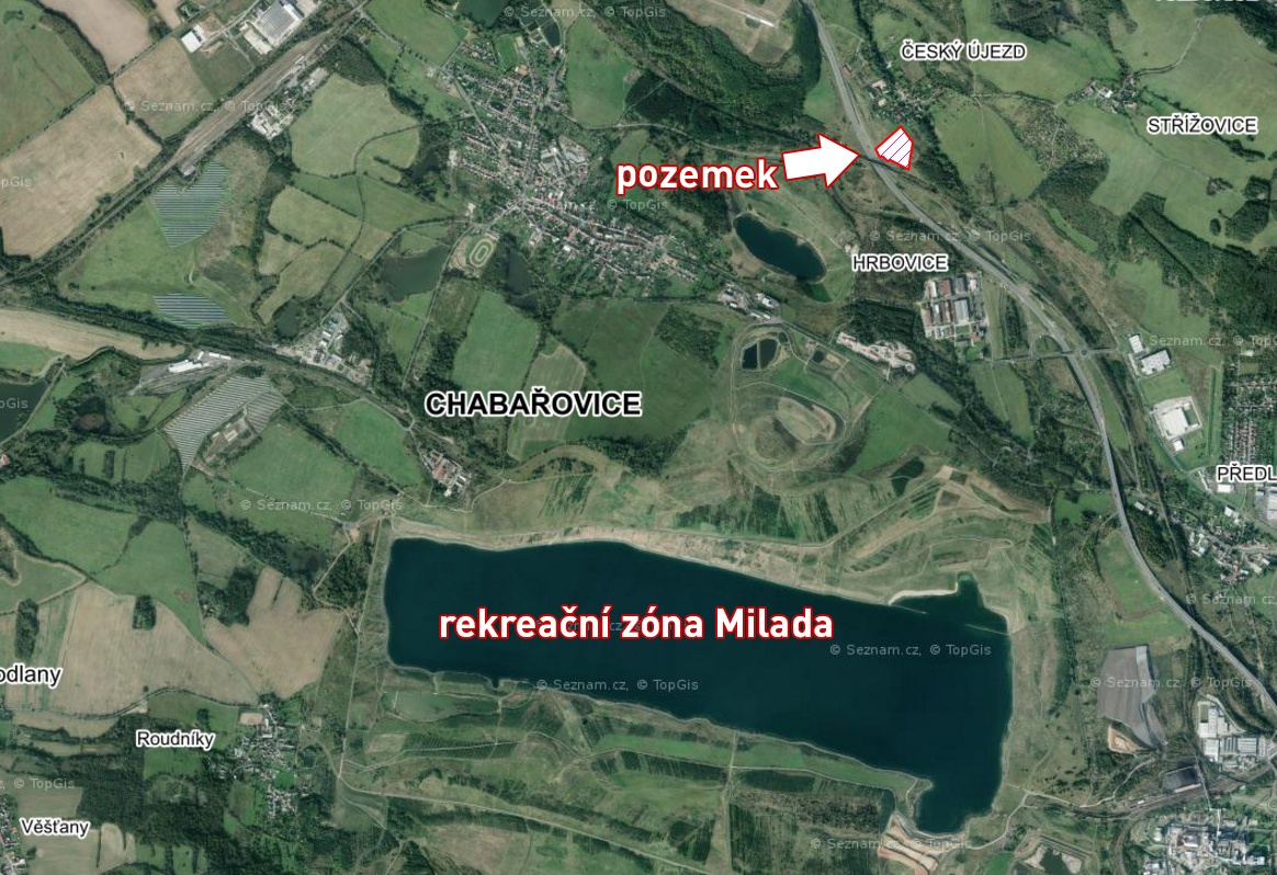 Prodám pozemek u dálnice D8, 29 360m2m - 5