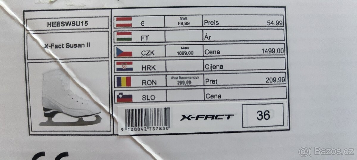 Dívčí/dámské lední brusle - 5