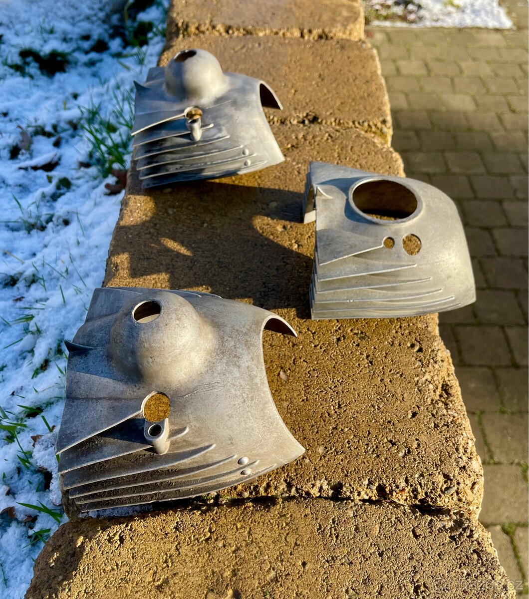 Jawa ČZ 250 kývačka, perak - kryty karburátoru - 5