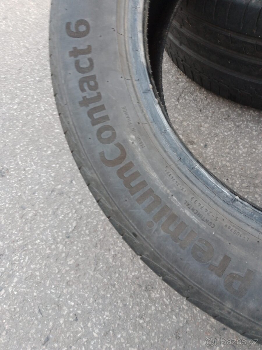 225/55/19 103v Continental - letní pneu 2ks - 5