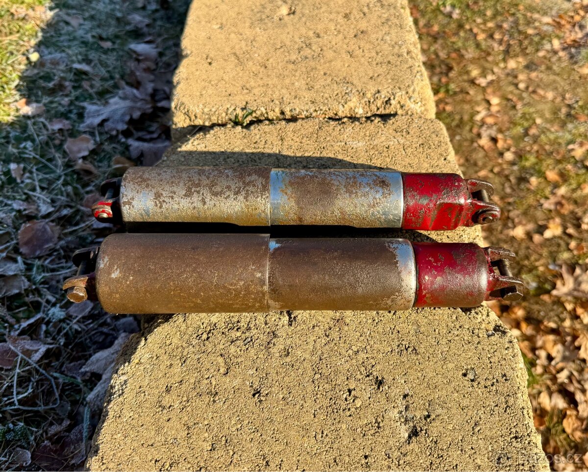 Jawa CZ 125 150 250 350 kyvacka - zadni tlumice - 5