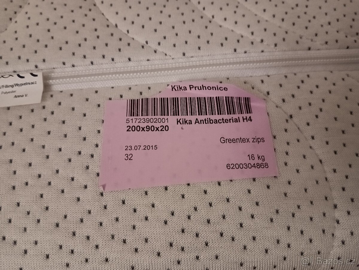 Jednolůžková postel z masivu s úložným prostorem - 5