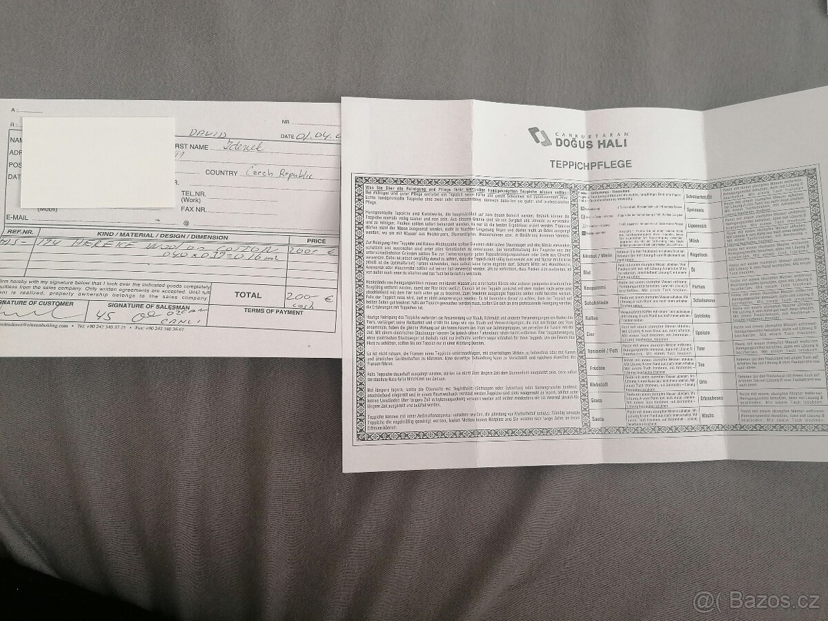 Persky koberec / turecký koberec - 5