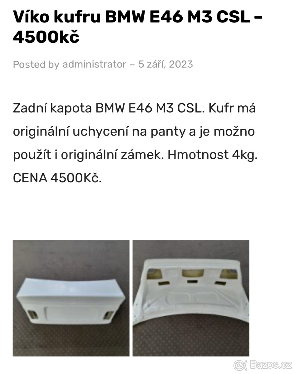 Body kit e46 coupe - 5