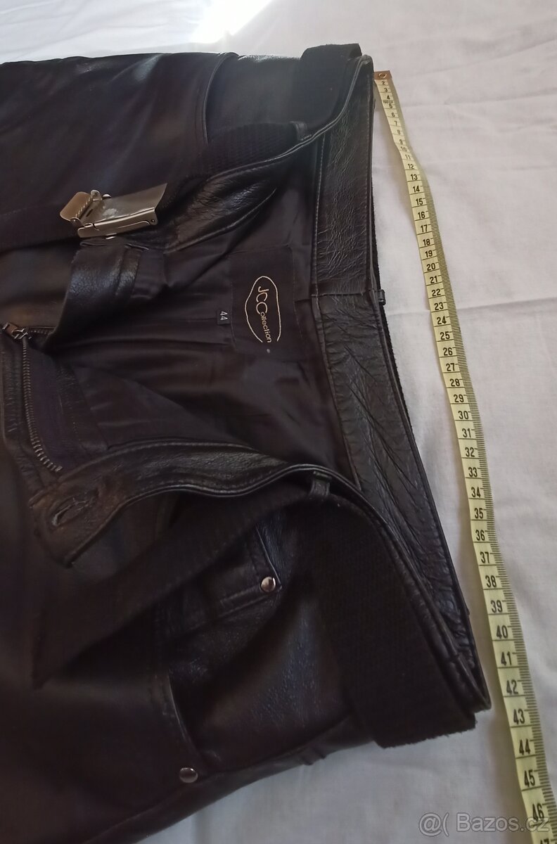 Pánské kožené moto kalhoty - 5